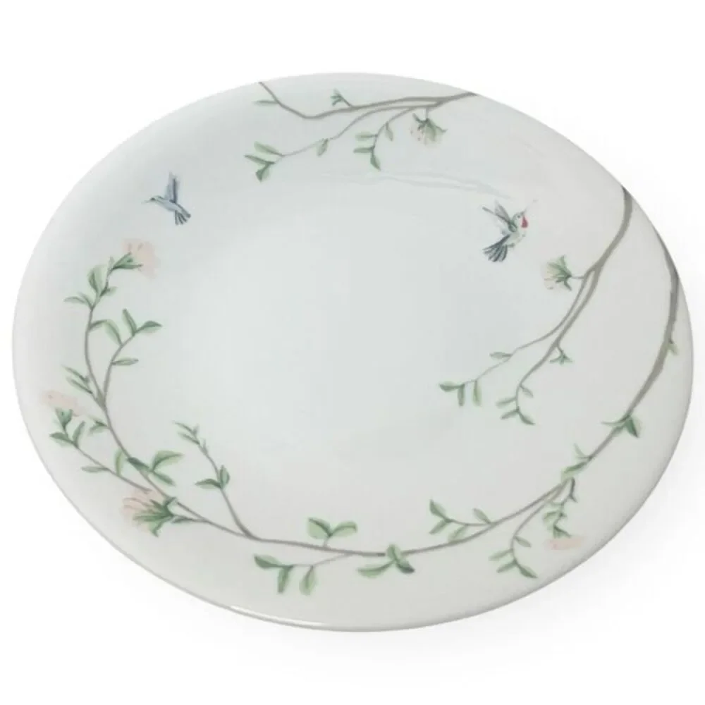 POTTERY BARN Monique Lhuillier‎ RETIRED Meadow Pattern Salad Plates Set of 4